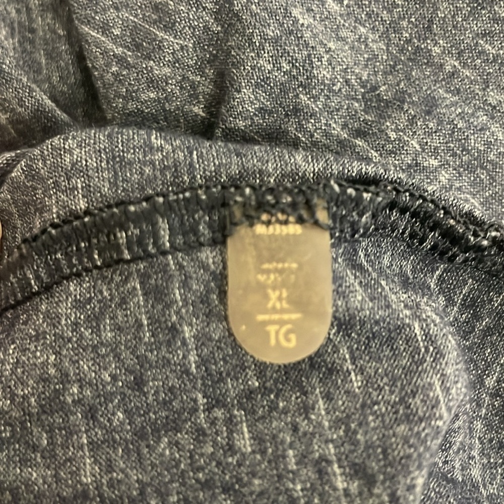 Lululemon athletica Mens Short Sleeve Tshirt Marled Blue Lightweight Size XL - Picture 5 of 5